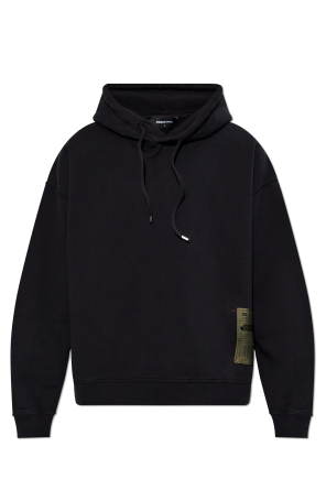 【AMI】Alexandre Mattiussi Sweatshirts Black ☆大人気☆ AMI Paris: SSENSE Exclusive Black Oversized Ami De Cœur